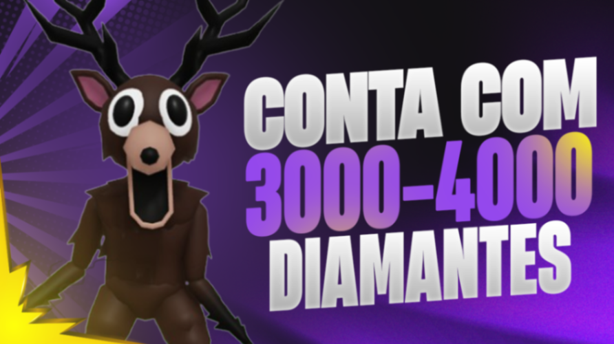 💎 CONTA COM 3000-3500 DIAMANTES