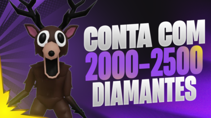 💎 CONTA COM 2000-2500 DIAMANTES