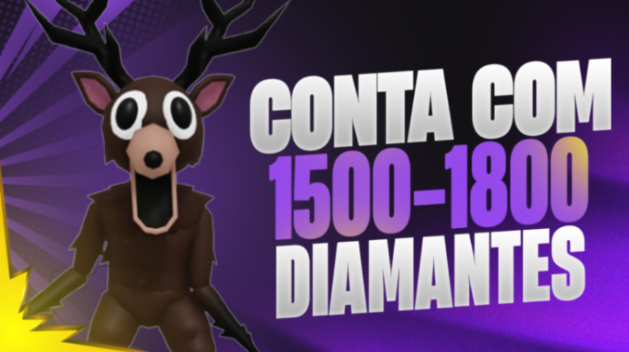 💎 CONTA COM 1500-1800 DIAMANTES